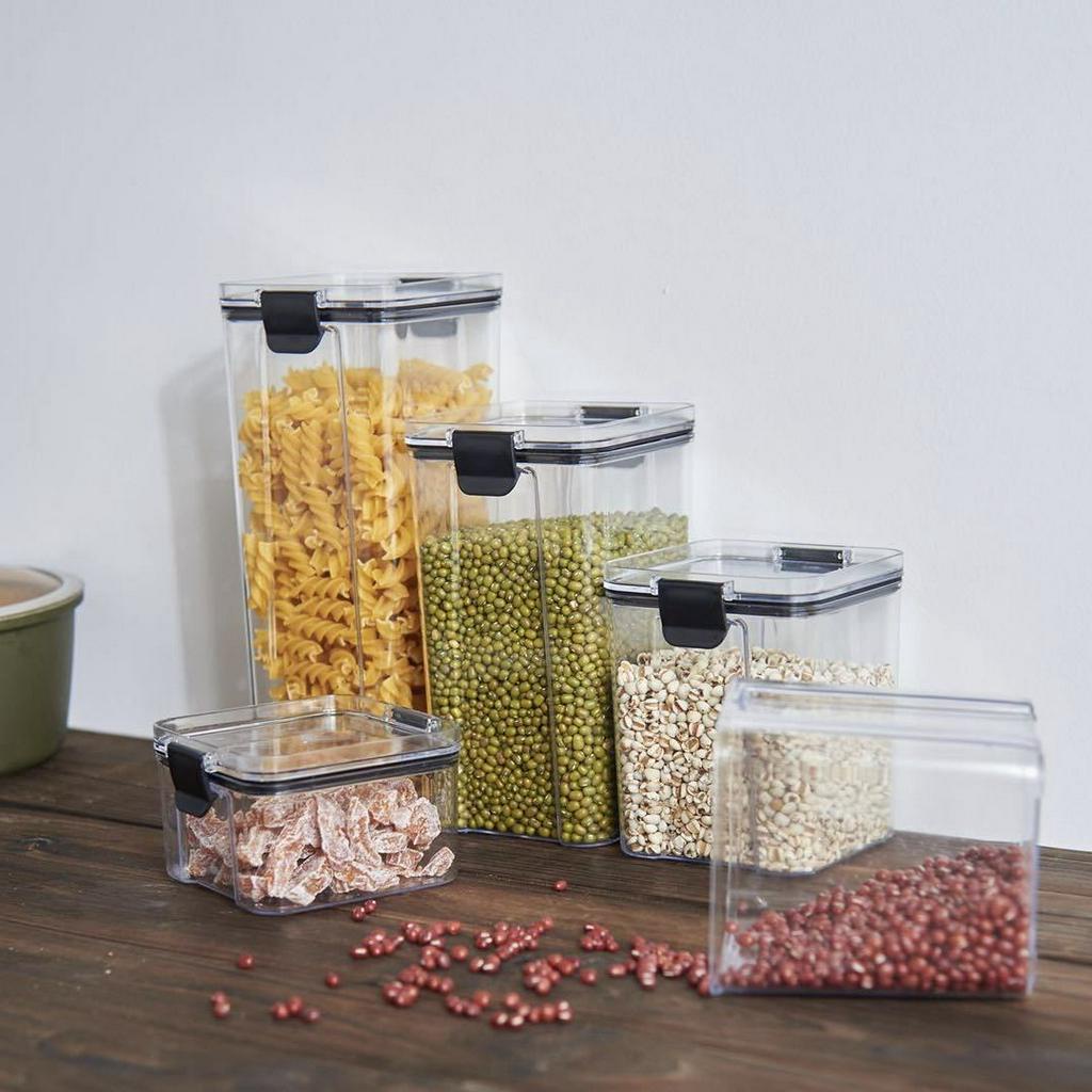 700/1300/1800ML Food Storage Container Plastic Kitchen