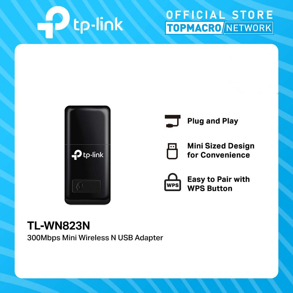 TP-LINK 300MBPS MINI WIRELESS USB ADAPTER | Shopee Malaysia