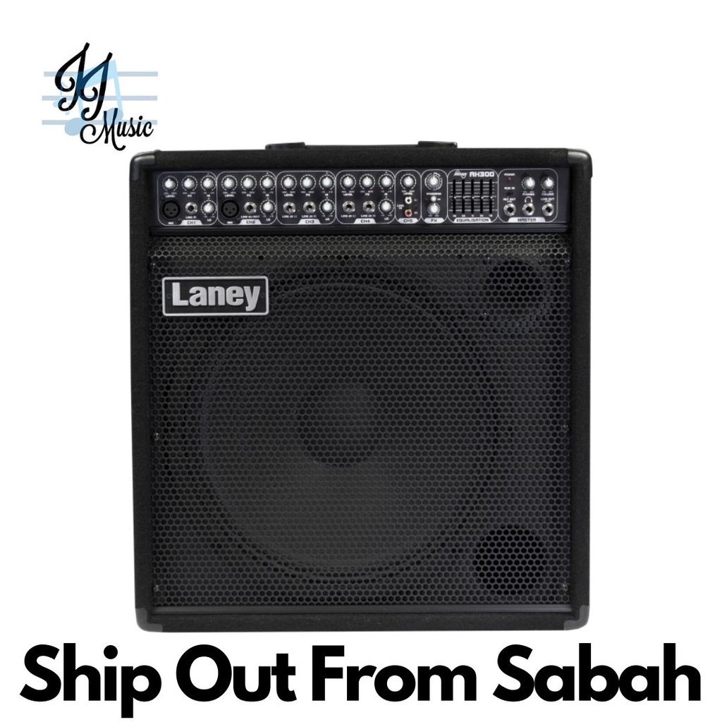 Laney AH300 300 Watt 15" Multi Input Combo Amplifier (AH300) Shopee
