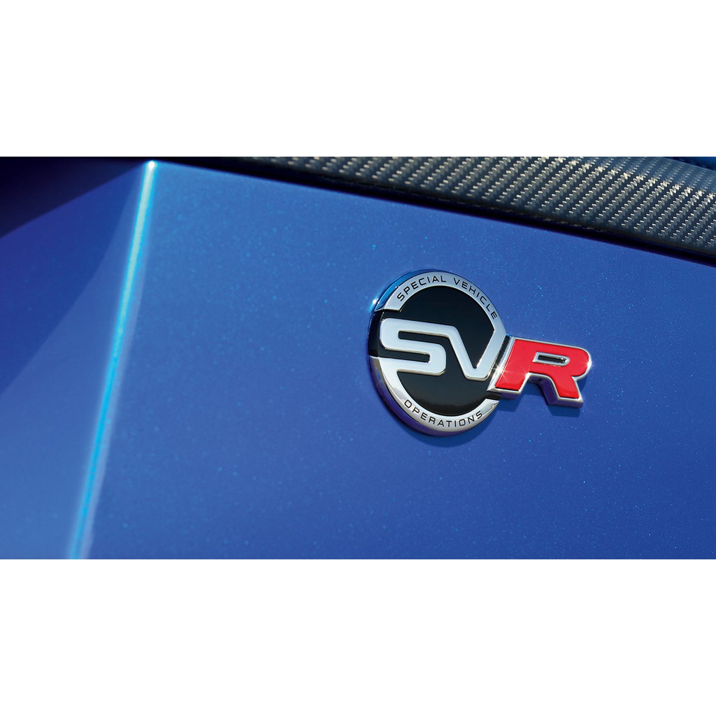 Metal SVR Rear Boot Tailgate Badge Emblem For Land Range Rover Sport ...