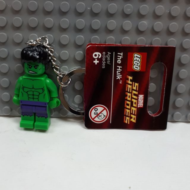 Hulk hot sale lego keychain