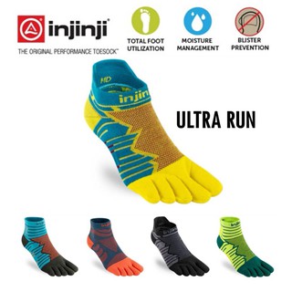 Injinji COMPRESSION Performance Recovery ToeSocks/Five Finger Socks Running  Marathon Race Workout Sports Trail Toe Socks