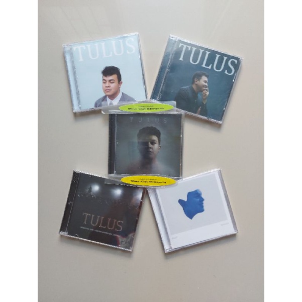 Cd TULUS Package ALBUM SET (3 Albums/4 Albums/4 FULL Albums/5 Albums ...