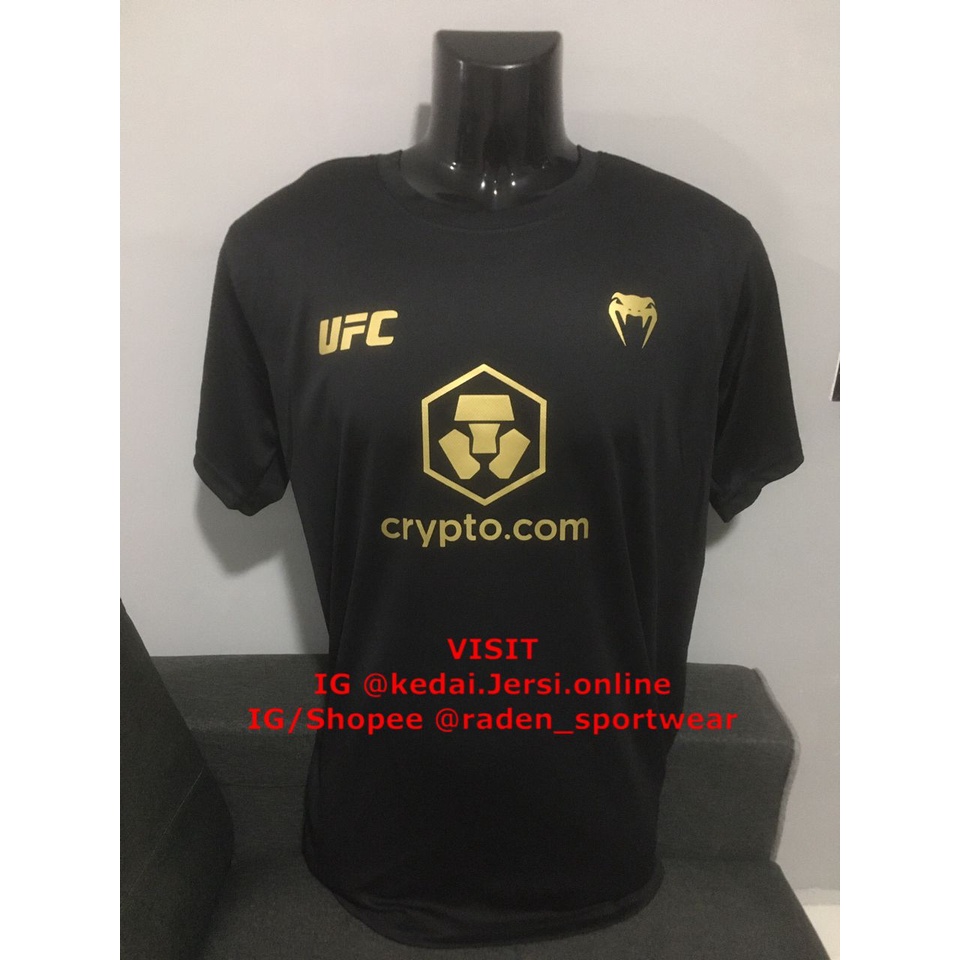 Venum UFC Crypto.com Microfiber Jersey MMA Training | Shopee Malaysia