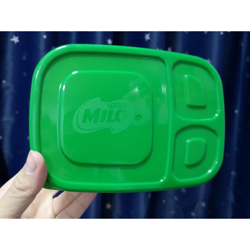 🔥🔥Clearance Stock🔥🔥Milo Lunch Box with 3 compartment | Shopee Malaysia