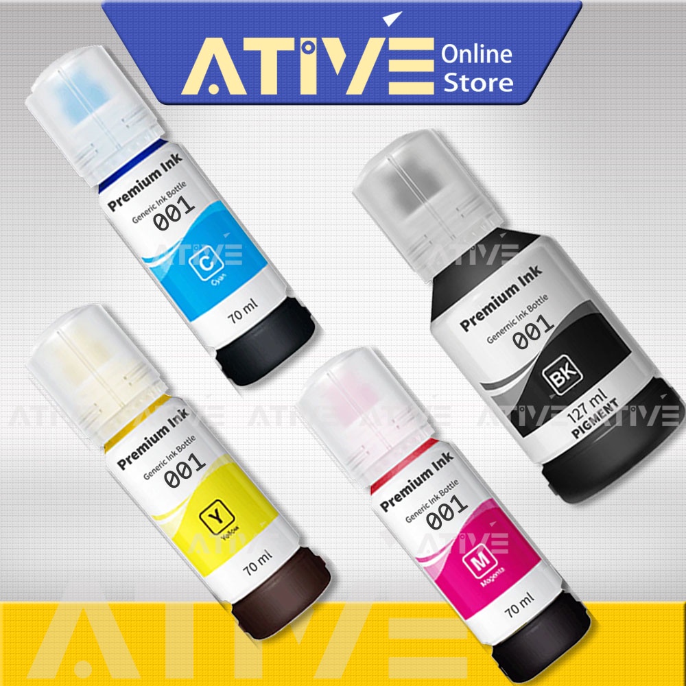 EP 001 Refill Ink compatible replacement for L4150/L4160/L6160/L6170 ...