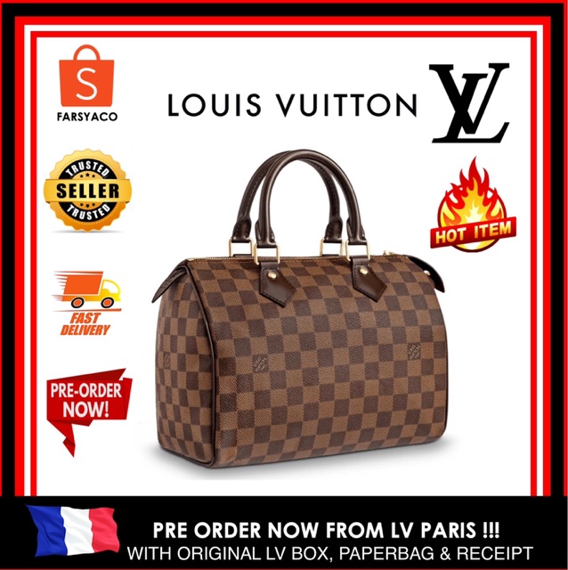 Shop Louis Vuitton MONOGRAM Speedy 25 (N41371, N41365, M41109) by