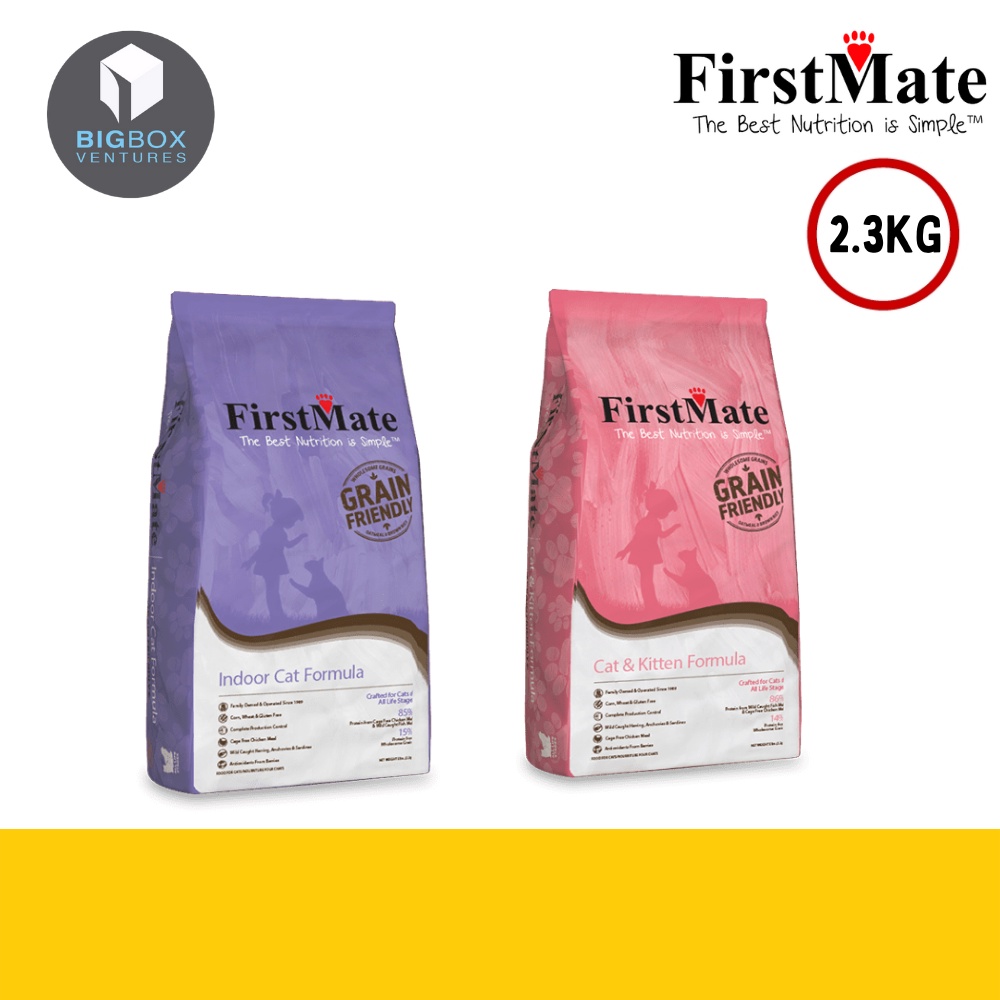 [CLEARANCE] FirstMate Grain Friendly Cat & Kitten & Indoor Formula Cat