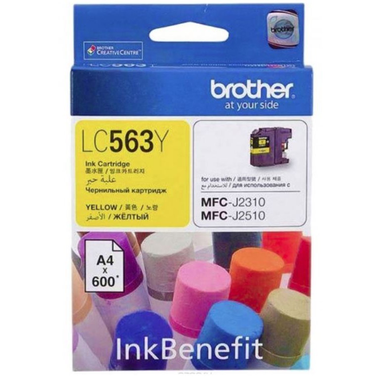 Brother LC563 Ink (Genuine) Original LC563BK Black LC563C Cyan LC563M ...