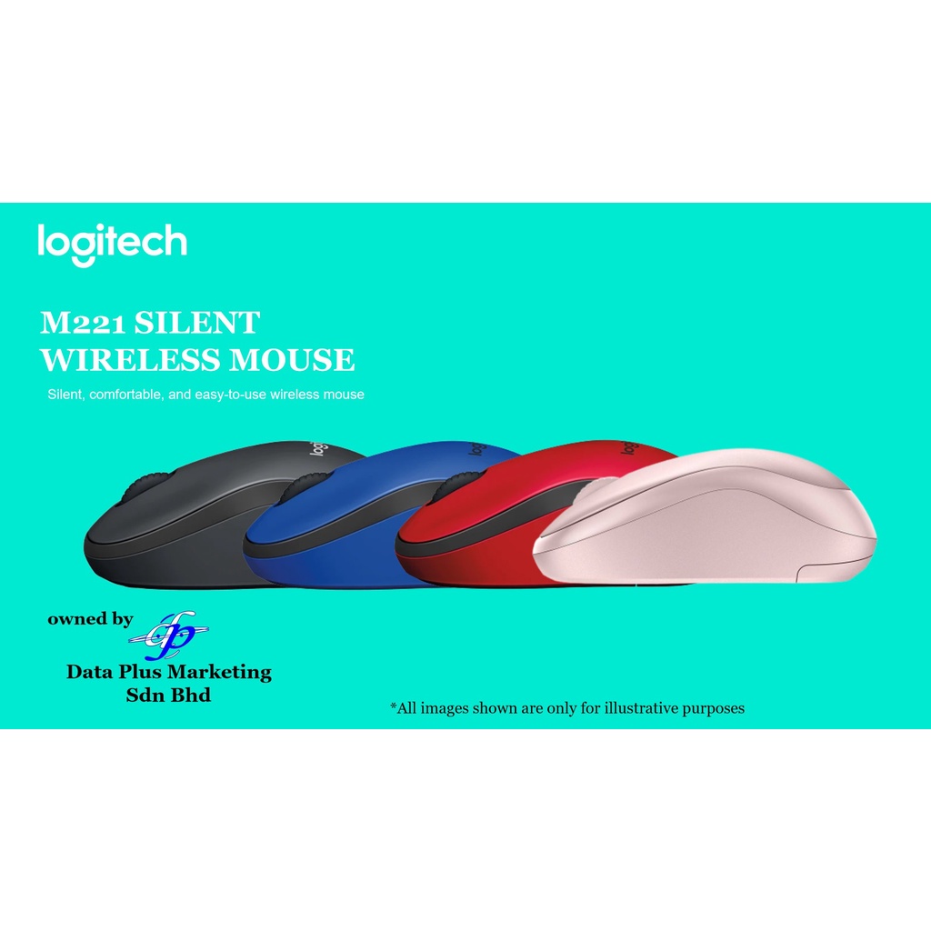 Logitech M221 SILENT WIRELESS MOUSE | Shopee Malaysia