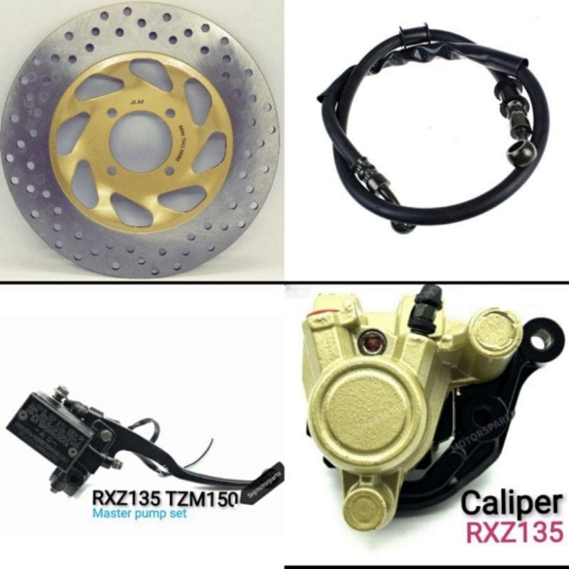 *RXZ FRONT BRAKE SYSTEM SET CALIPER SET MASTER PUMP SET | Shopee Malaysia