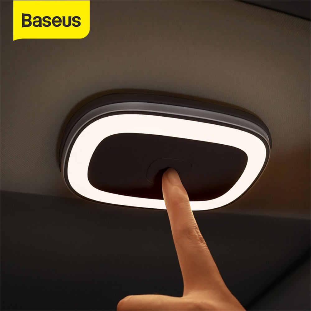 Baseus Car Led Night Light Touch Senor Car Roof Light Ceiling Magnet ...