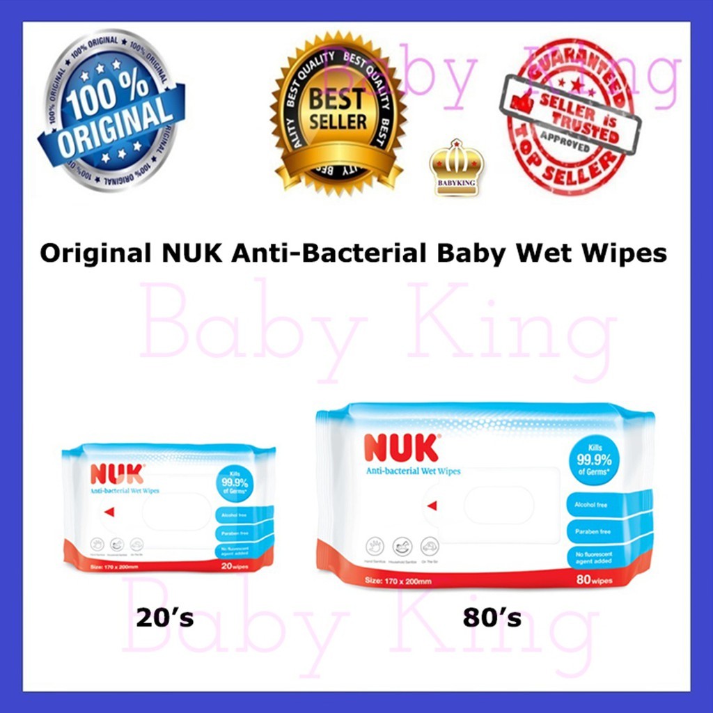 Nuk sale wet wipes