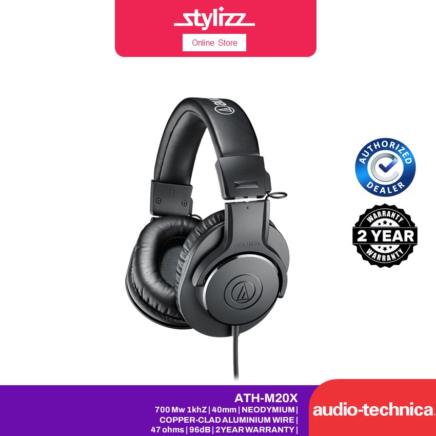 Audio technica discount m20x for gaming