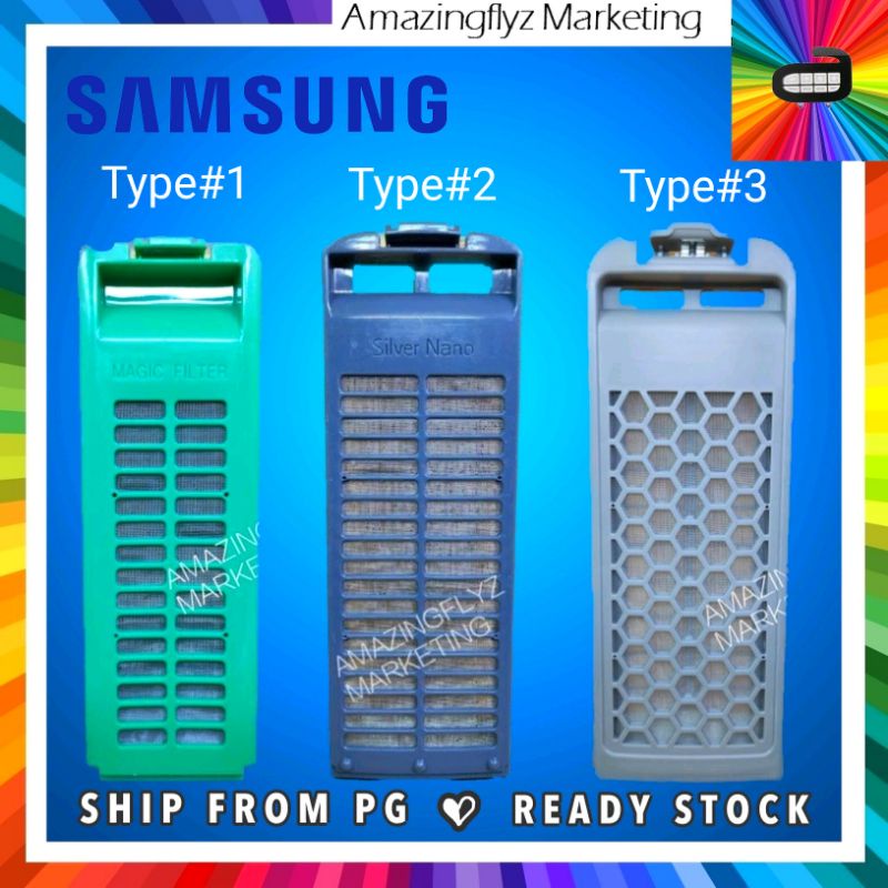 Spare Parts Samsung Washing Machine Lint Filter/ Dust Filter Bag Mesin