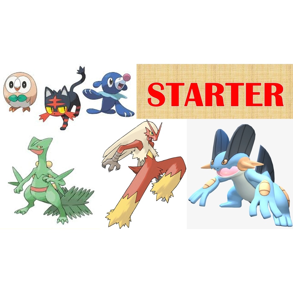 【SWSH STARTERS】Pokemon Sword Shield / Home Shiny & Non-shiny 6IV Trade ...