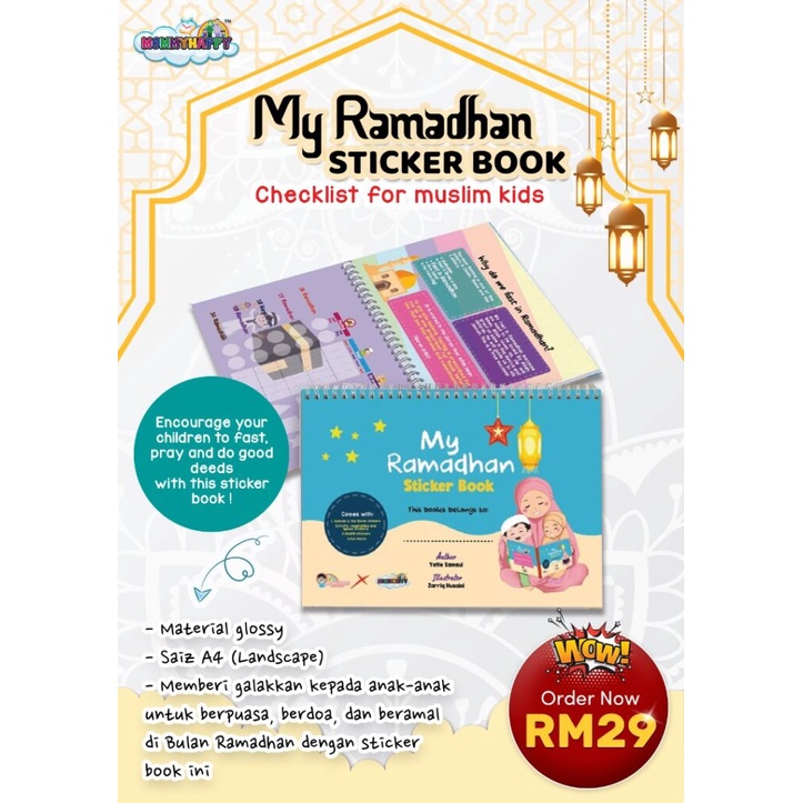 My Ramadhan Sticker Book | Shopee Malaysia