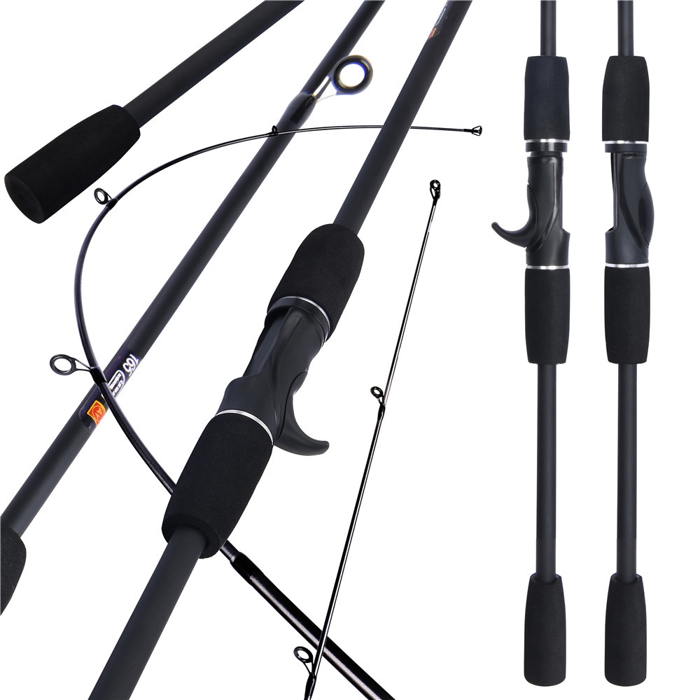 FRRTC Casting/Spinning Fishing Rods High Quality 2 Sections Carbon