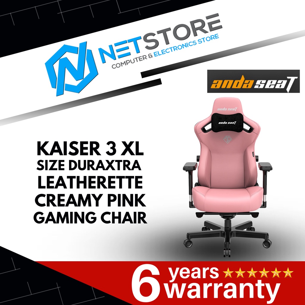 Anda pink gaming online chair