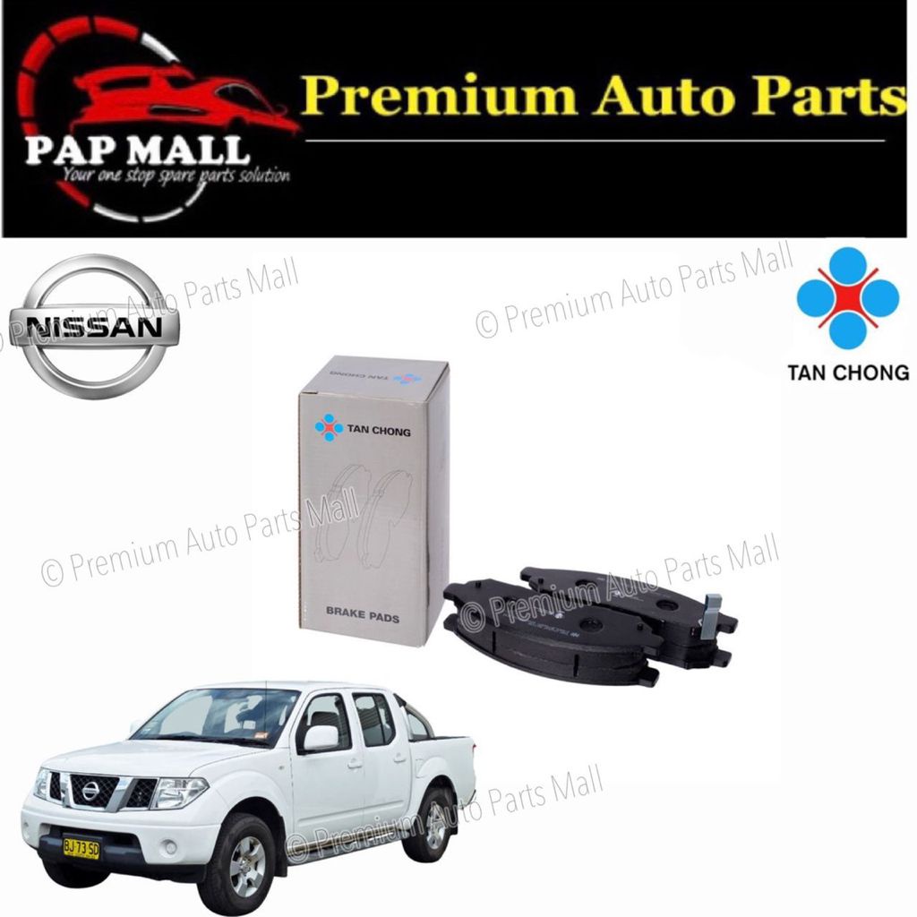 Tan Chong ORIGINAL Front Brake Pad Nissan Navara D40 (4 Pcs) Shopee Malaysia