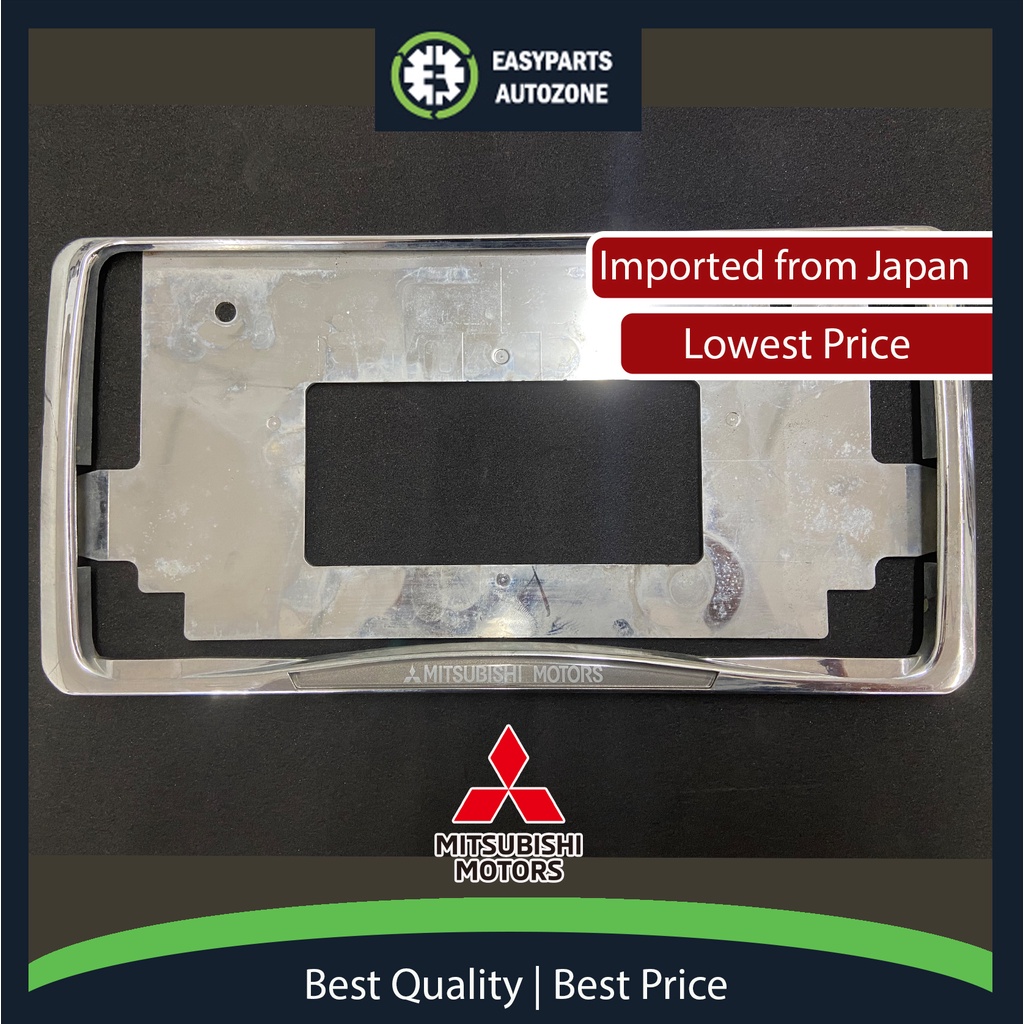 Autozone Mitsubishi Frame Plate Chrome Original From Japan (Used) Papan