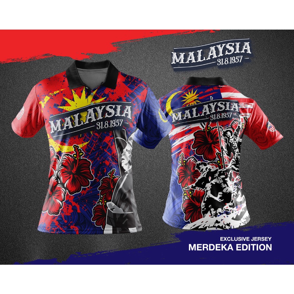 Exclusive T Shirt Merdeka Malaysia Day 2023 Shopee Malaysia 8208