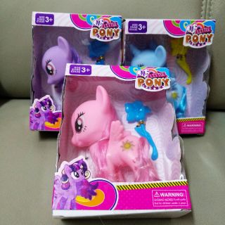 Long Hair Pony Set Pink Blue Purple | Shopee Malaysia