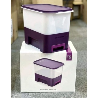 Tupperware Ricesmart Junior Rice Dispenser Storage First in First Out Fifo  5 Kg 