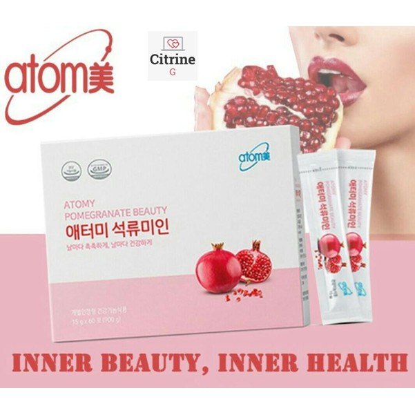 Atomy Pomegranate Mixed Fruit Jelly (HALAL) 1box (30 sachets