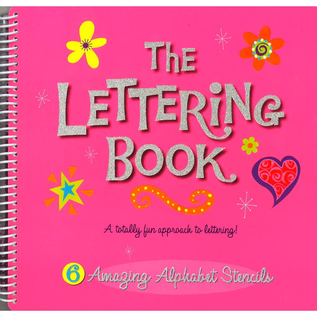 (BBW) The Lettering Book Amazing Alphabet Stencils (ISBN: 9781741241297 ...