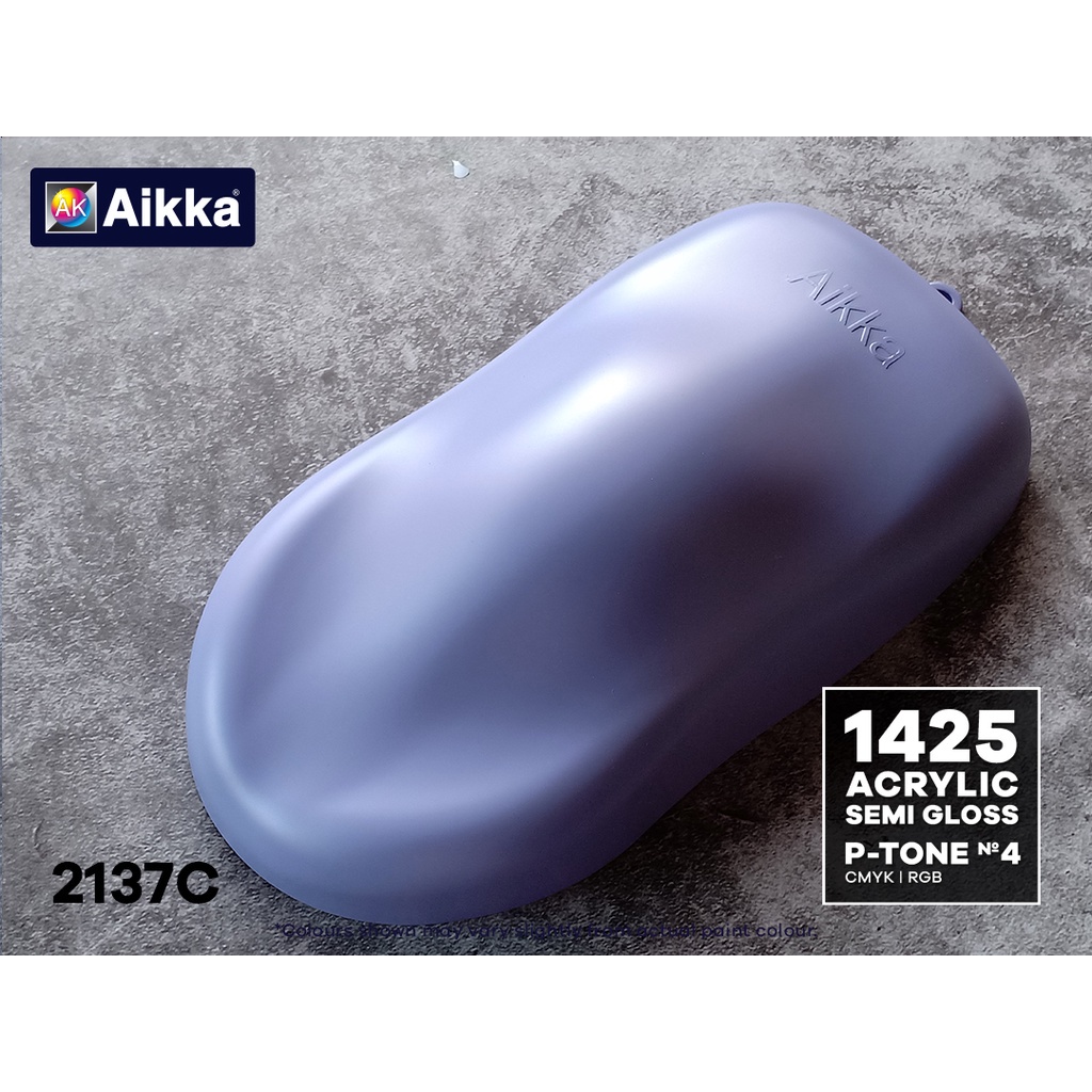 AIKKA Paint PANTONE Colour 2137C / 1425 ACRYLIC SEMI GLOSS PAINT ...