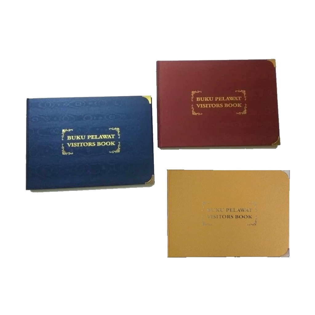Visitor Book Buku Pelawat 220 x 320 mm Shopee Malaysia