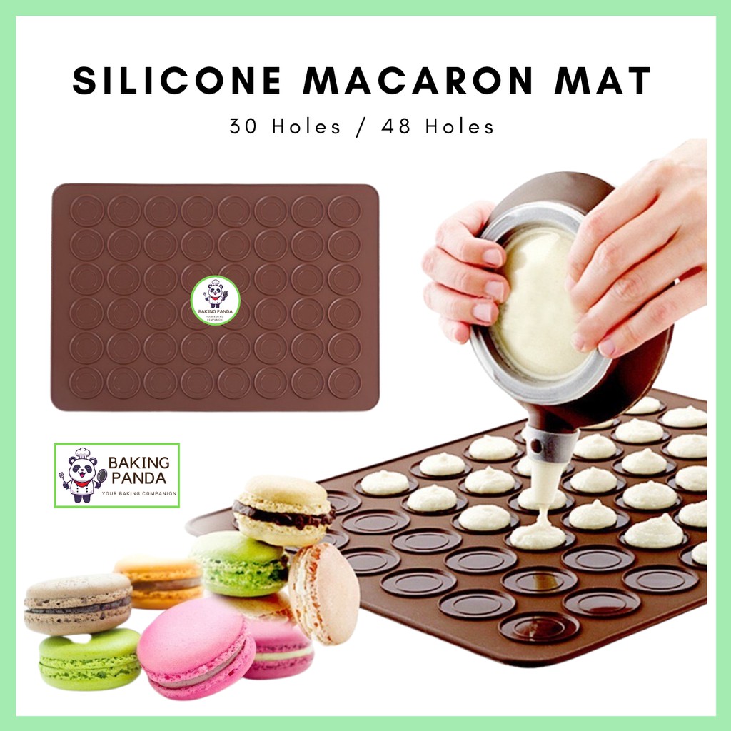 Silicone Macaron Mat Macaroon Pastry Oven Baking Mould Sheet Mat DIY Macaron Mould Shopee Malaysia