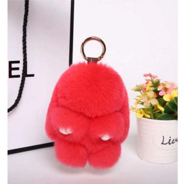 Kopenhagen fur hot sale bunny keychain