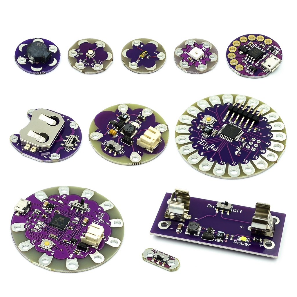 ATmega32U4 ATMEGA328P LilyPad 328 For Arduino DIY Kit Micro USB ...