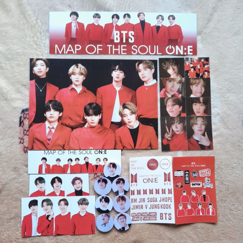 Bts MAP OF THE SOUL ON:E(FANKIT!!) | Shopee Malaysia