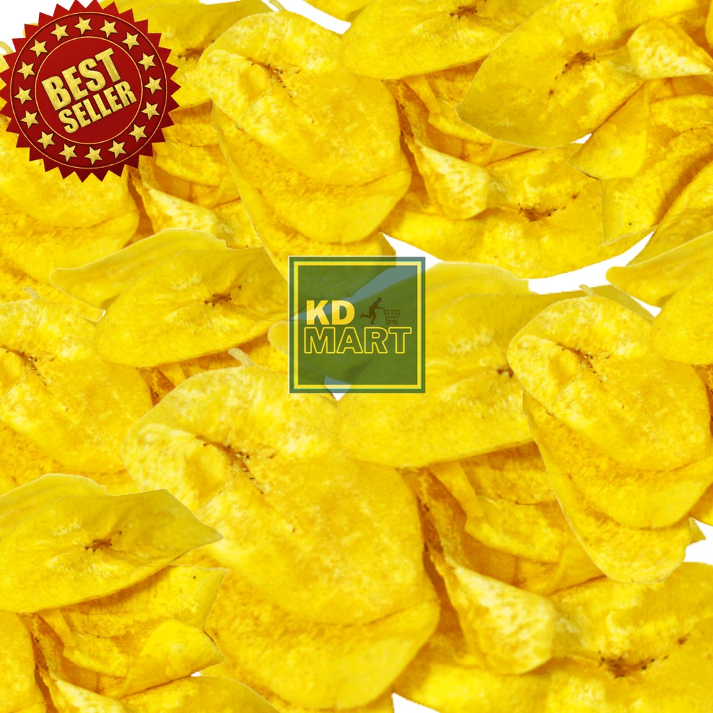 Kerepek Pisang Tanduk Serong Banana Chips Snacks 200g500g Shopee Malaysia 0824