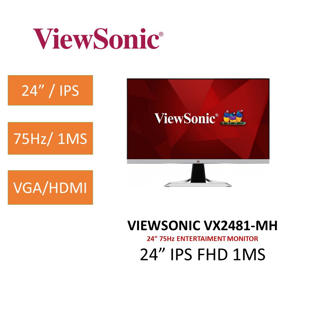 viewsonic vx2481 mh 24