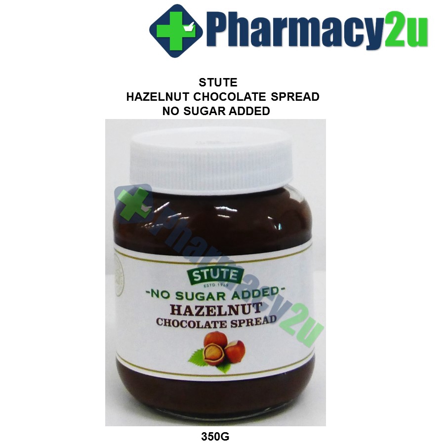 STUTE HAZELNUT CHOCOLATE BREAD SPREAD NO SUGAR ADDED 350G Shopee Malaysia