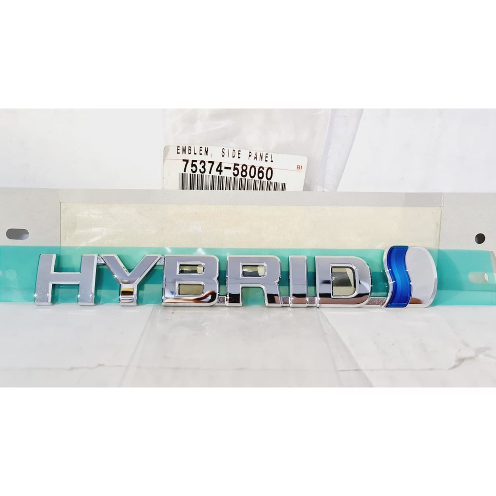 ***TOYOTA ALPHARD VELLFIRE AGH20 AYH30 FENDER LOGO MARK --HYBRID ...