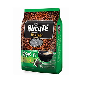 Alicafe Warung Kopi O 2 In 1 20 x 23g 咖啡乌 Coffee With Sugar | Shopee ...