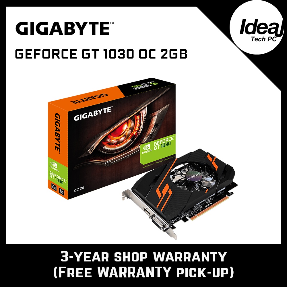 Gigabyte nvidia geforce gt 1030 online oc