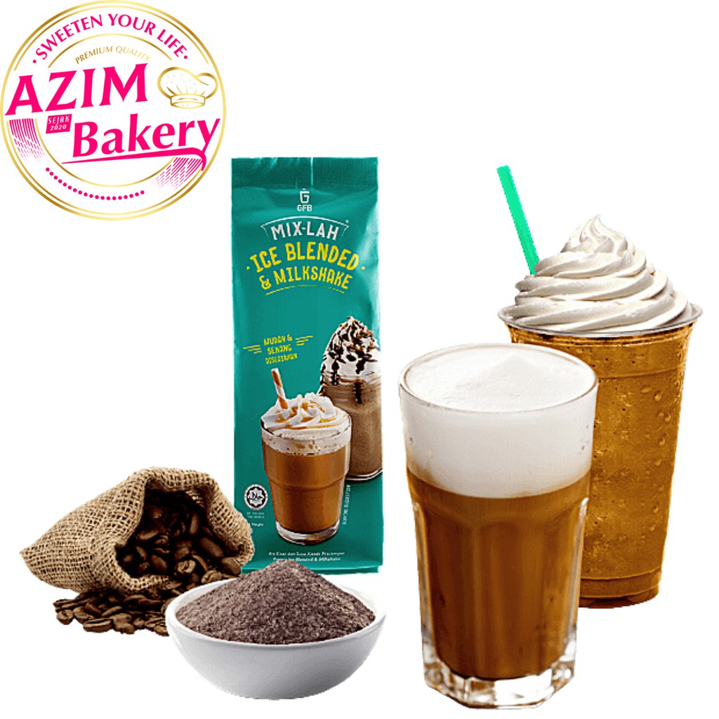 Cappuccino 1kg Gfb Mix Lah Ice Blended And Milkshake Cappuccino 1kg Halal By Azim Bakery 6799