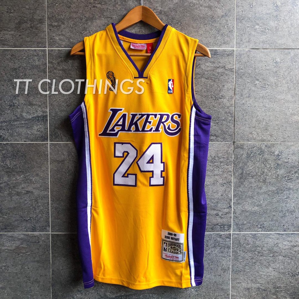 Kobe Bryant 24 Championship Los Angeles LA Lakers Purple NBA Basketball Jersey Singlet baju lelaki Shirt Singlet M Shopee Malaysia