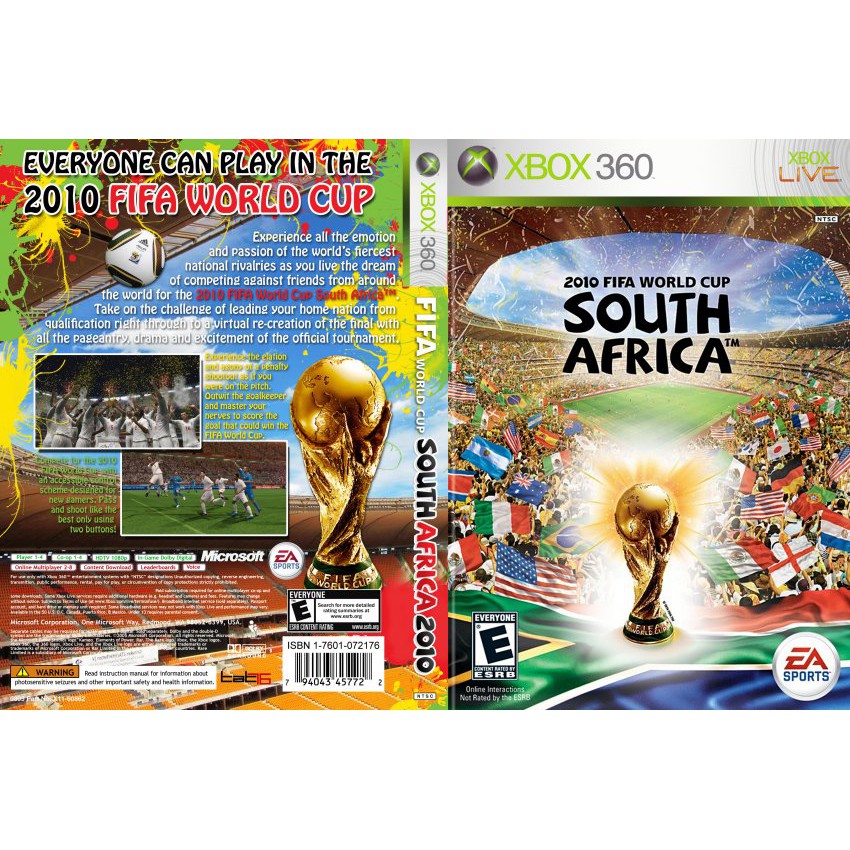 Gameteczone Jogo Xbox 360 2010 FIFA World Cup South Africa - EA