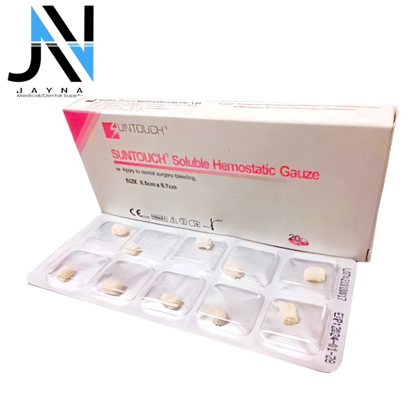 Morec Suntouch Soluble Hemostatic Gauze Dental Dressing 20's Shopee
