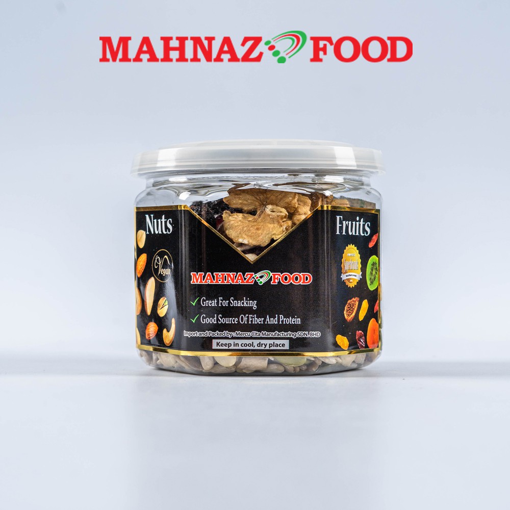 MAHNAZ FOOD - HEALTHY MIX FRUITS & NUTS (160G / 250G / 800G) | Shopee ...