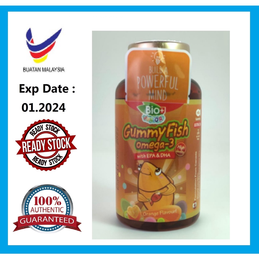 BioPlus Junior Gummy (Calcium, Omega3, Kidzberry, KidzPrebiotic ...