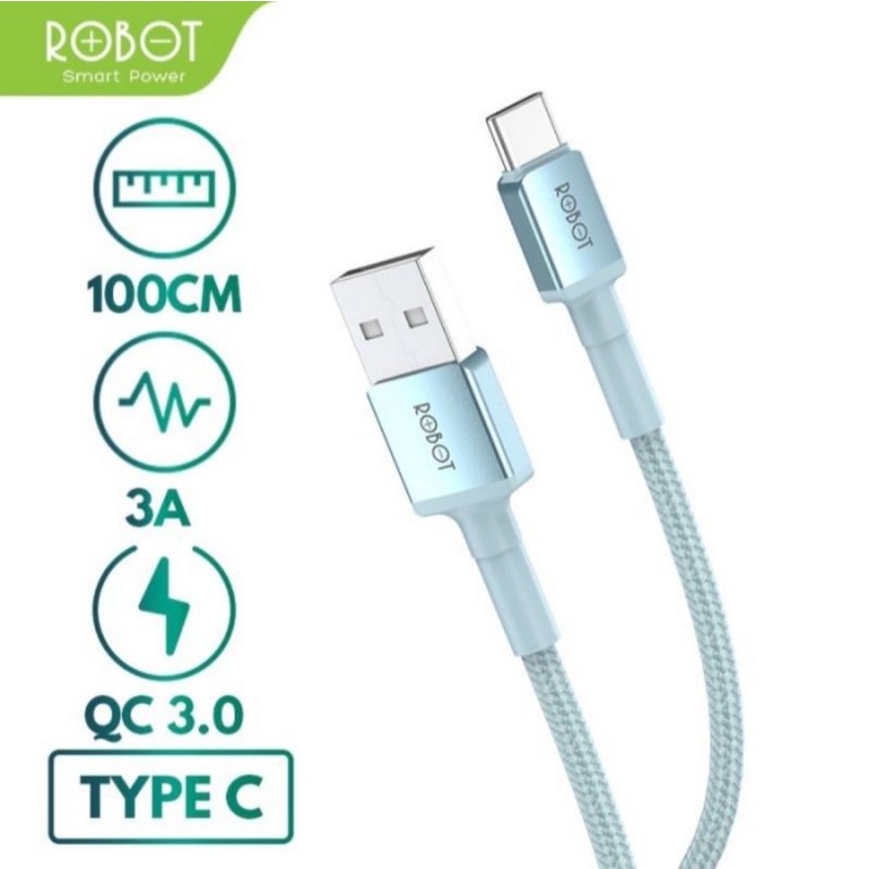 Robot RSC100 RSC200 RSC300 Fast Charging Charger Cable USB A to Type C ...