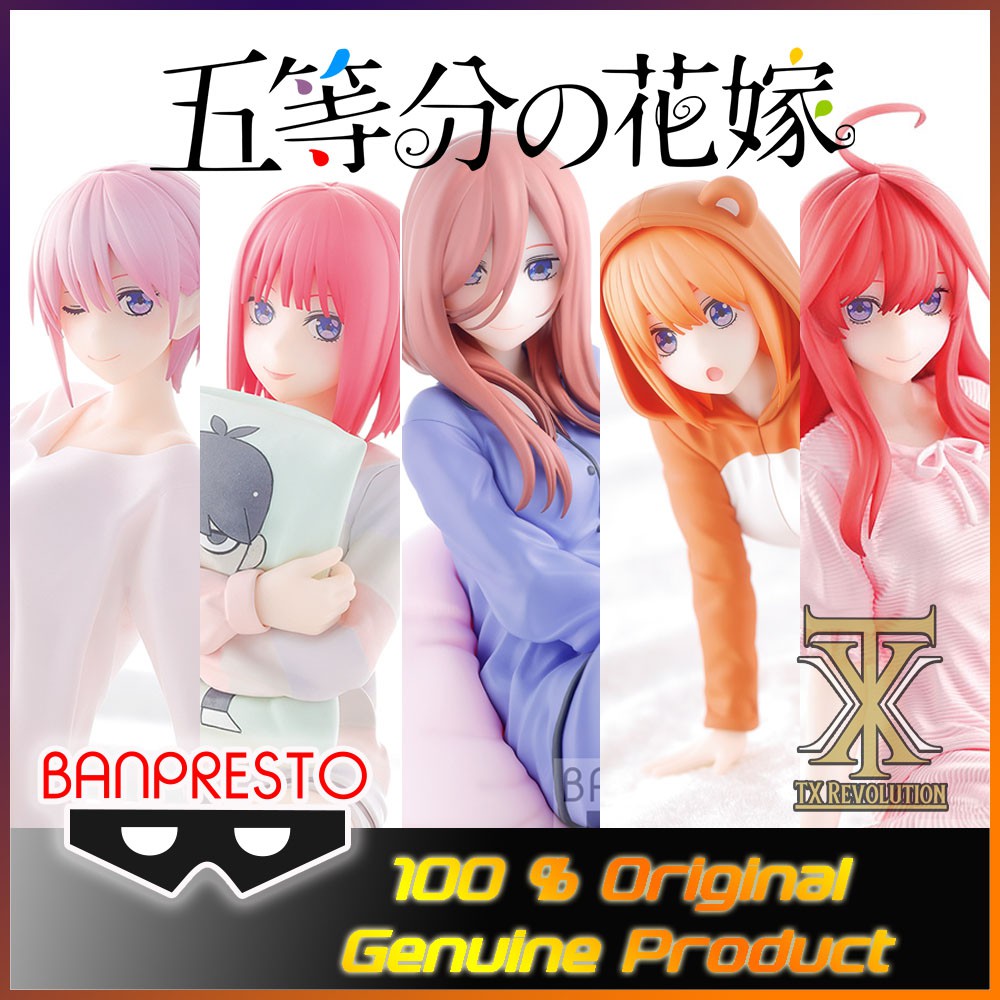 BANPRESTO The Quintessential Quintuplets Ichika Nino Nakano Miku